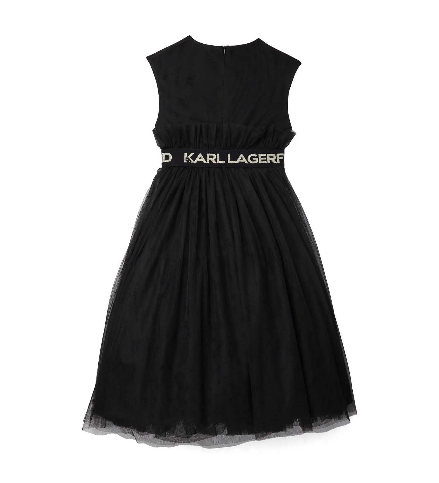 Karl Lagerfeld - Рокли - Black Tulle Dress - Love|Labels