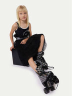 Karl Lagerfeld - Поли - Black Tulle Skirt - Love|Labels