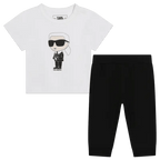 Karl Lagerfeld - Комплекти - Black & White Karlito Tracksuit - Love|Labels