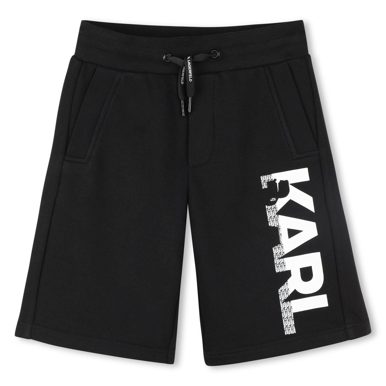 Karl Lagerfeld - Шорти - Boys Black Logo Shorts - Love|Labels