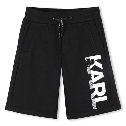 Karl Lagerfeld - Шорти - Boys Black Logo Shorts - Love|Labels