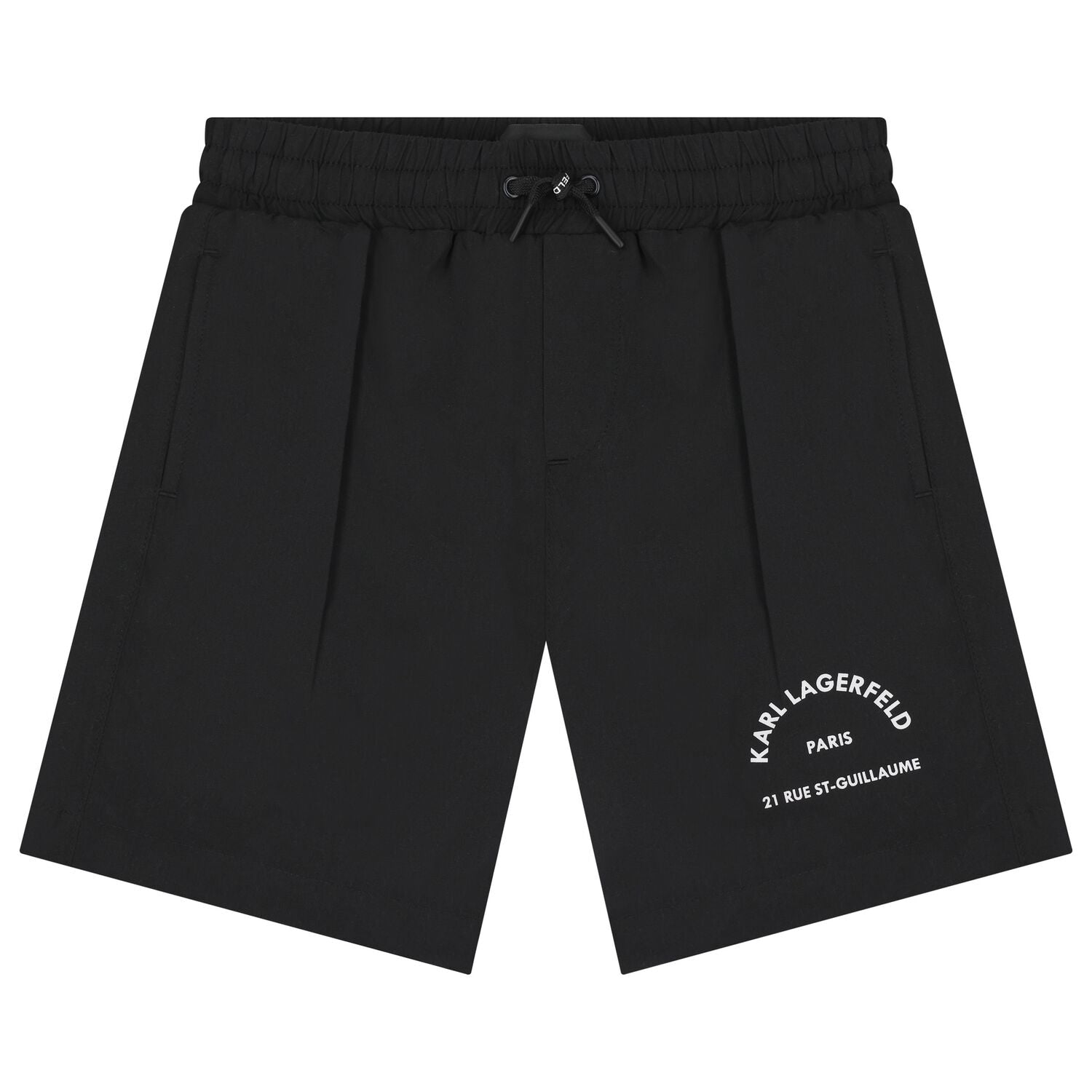 Karl Lagerfeld - Шорти - Boys Black Logo Swim Shorts - Love|Labels