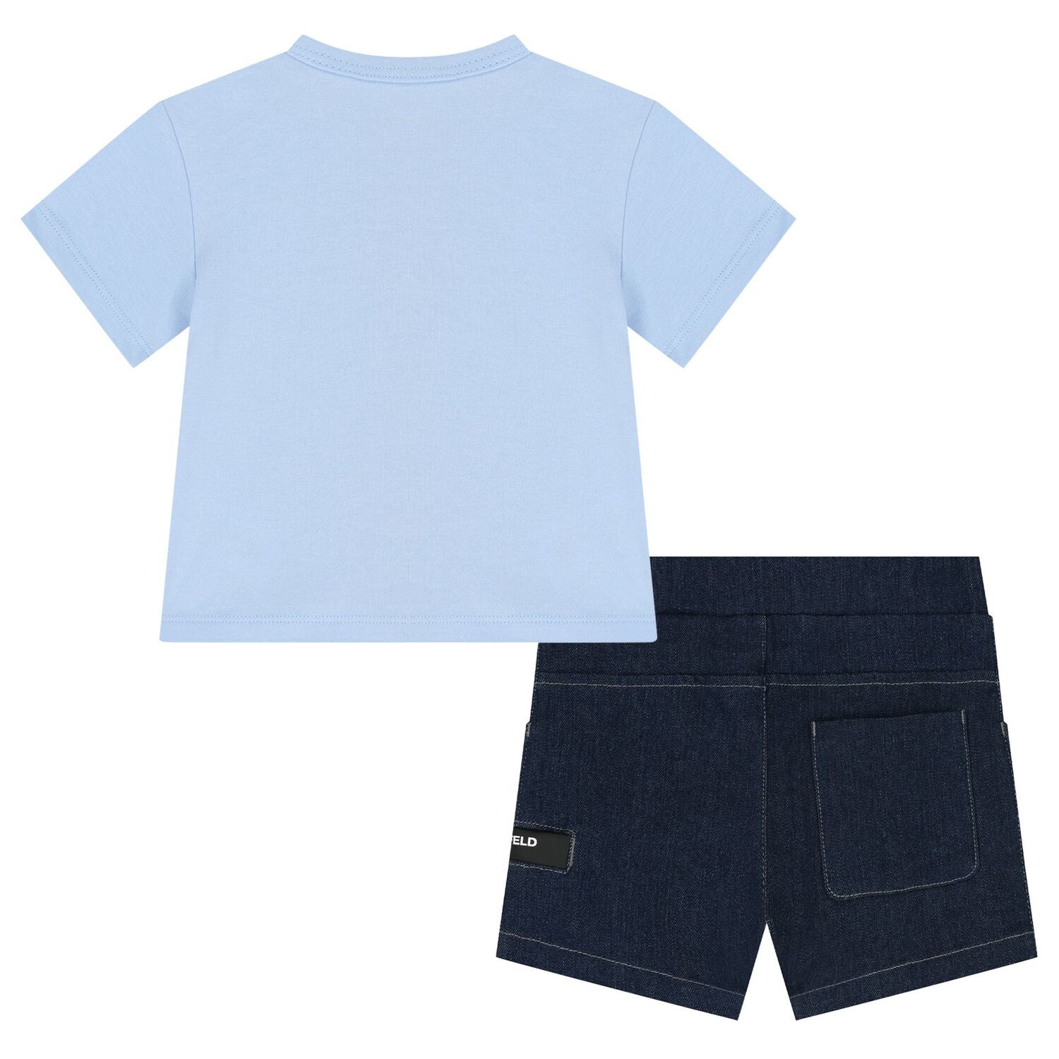 Karl Lagerfeld - Комплекти - Boys Blue Ikonik Shorts Set - Love|Labels