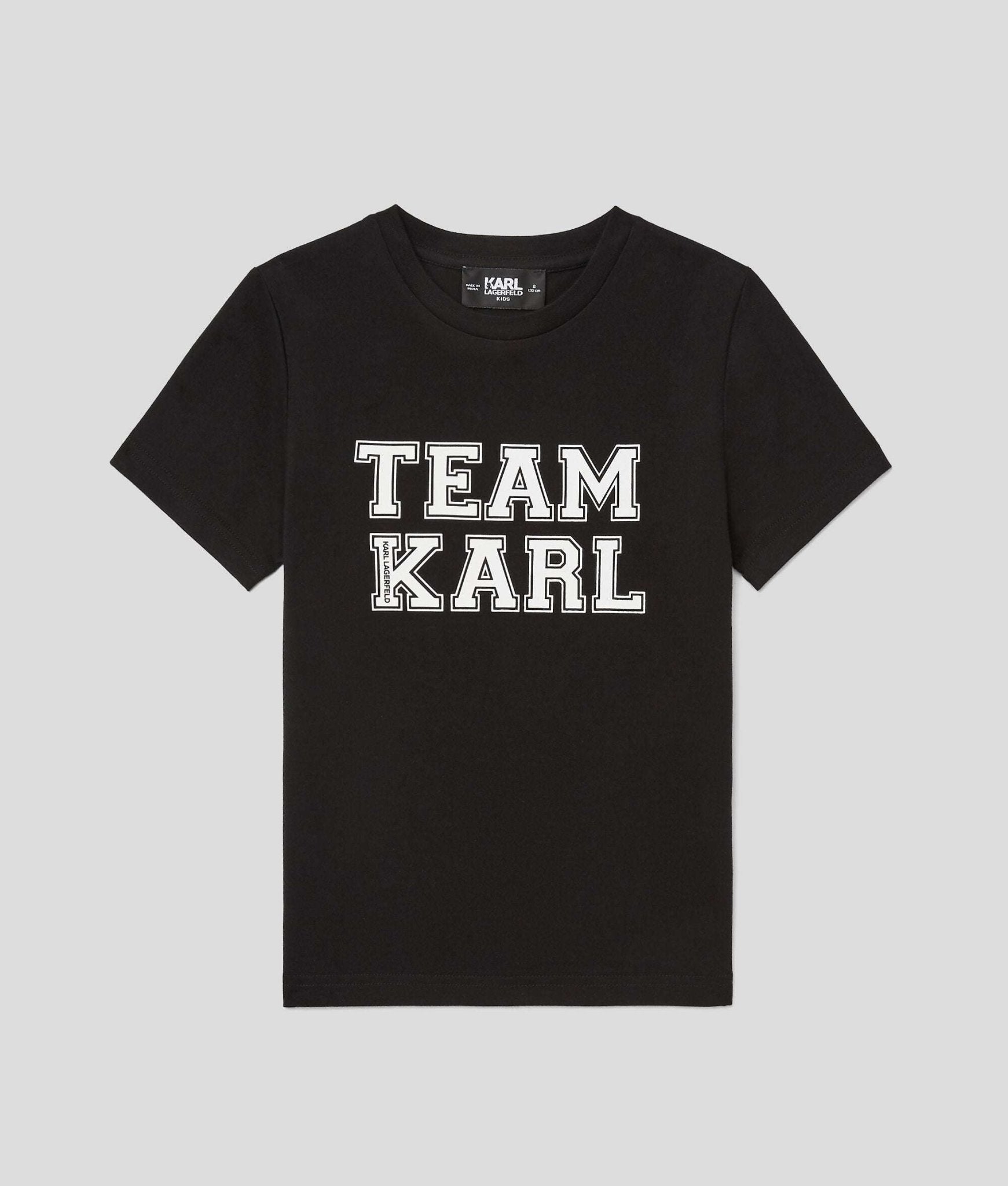 Karl Lagerfeld - Тениски - Boys K/Ikonik Team Karl T-Shirt - Love|Labels