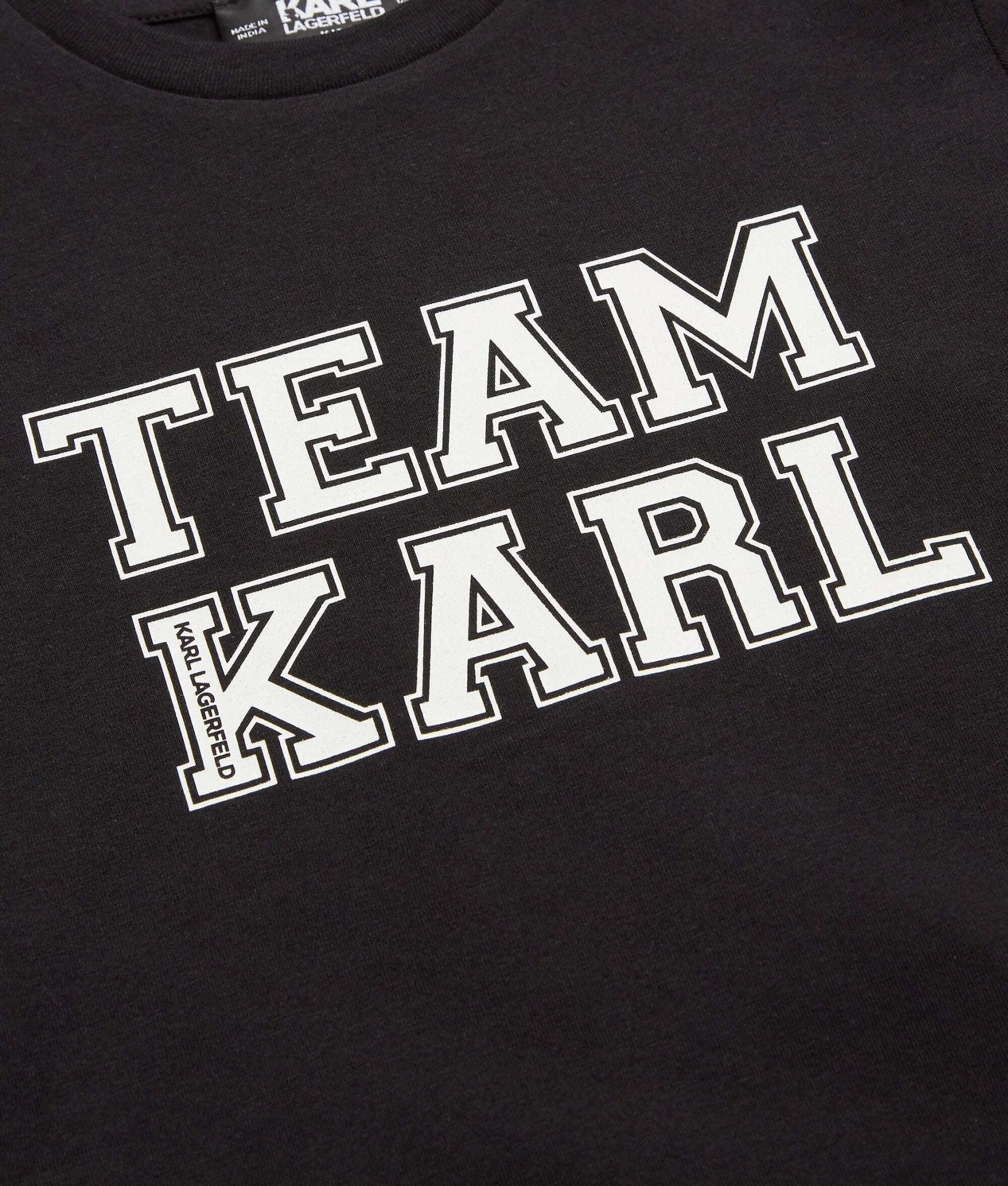 Karl Lagerfeld - Тениски - Boys K/Ikonik Team Karl T-Shirt - Love|Labels