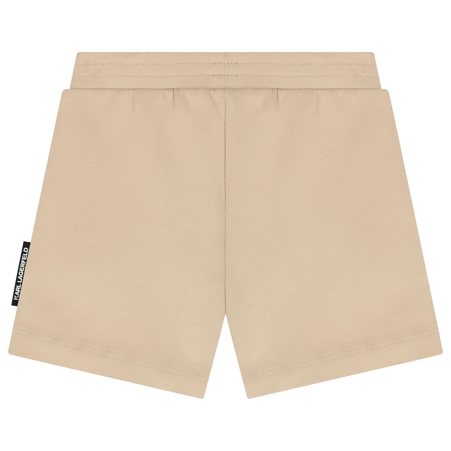 Karl Lagerfeld - Комплекти - Boys White & Beige Logo Shorts Set - Love|Labels
