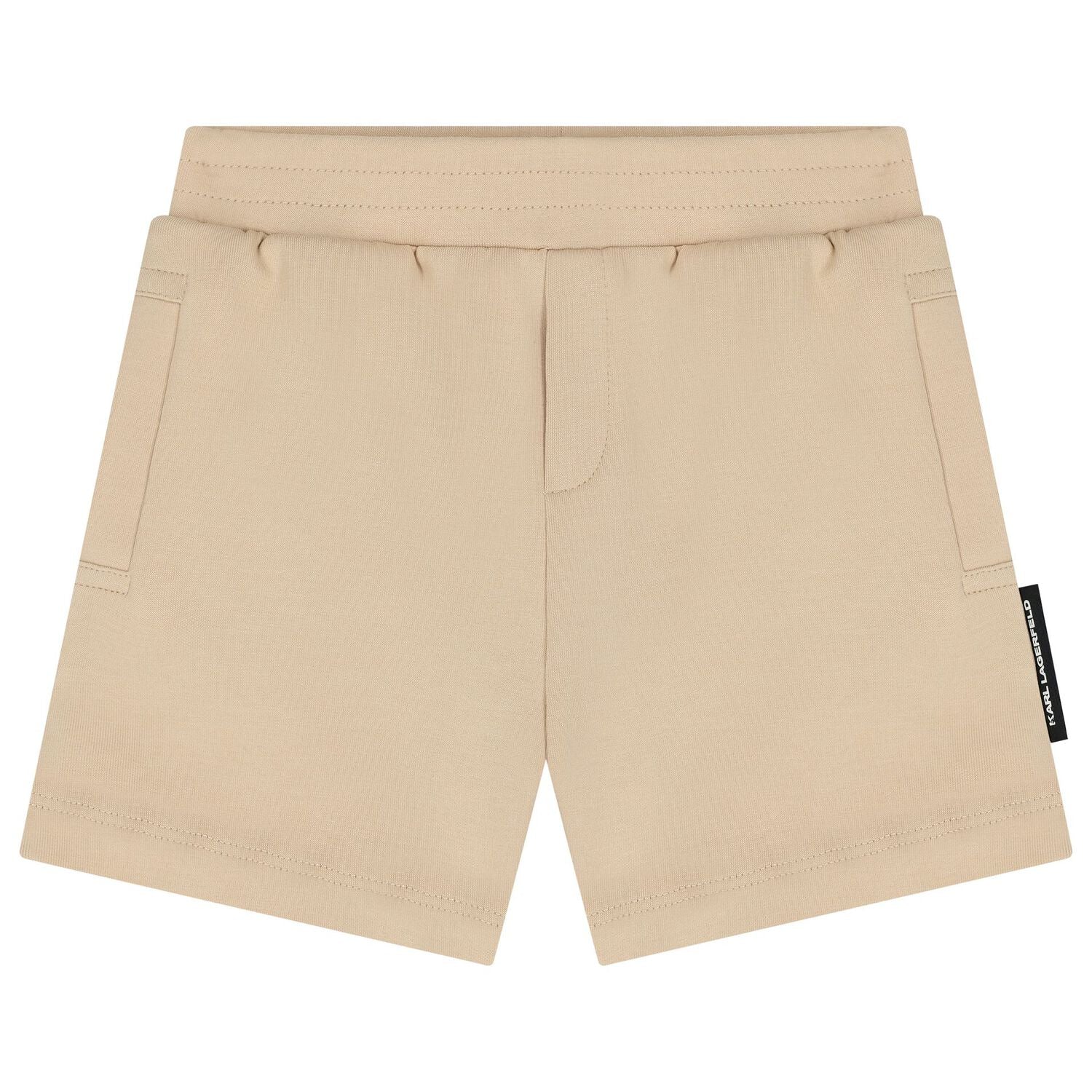 Karl Lagerfeld - Комплекти - Boys White & Beige Logo Shorts Set - Love|Labels