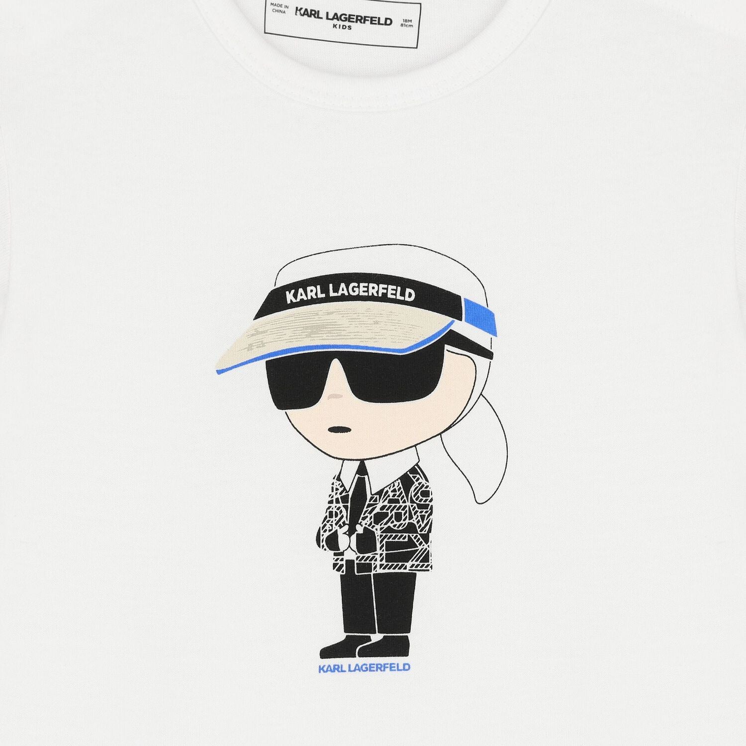 Karl Lagerfeld - Комплекти - Boys White & Black Ikonik Shorts Set - Love|Labels