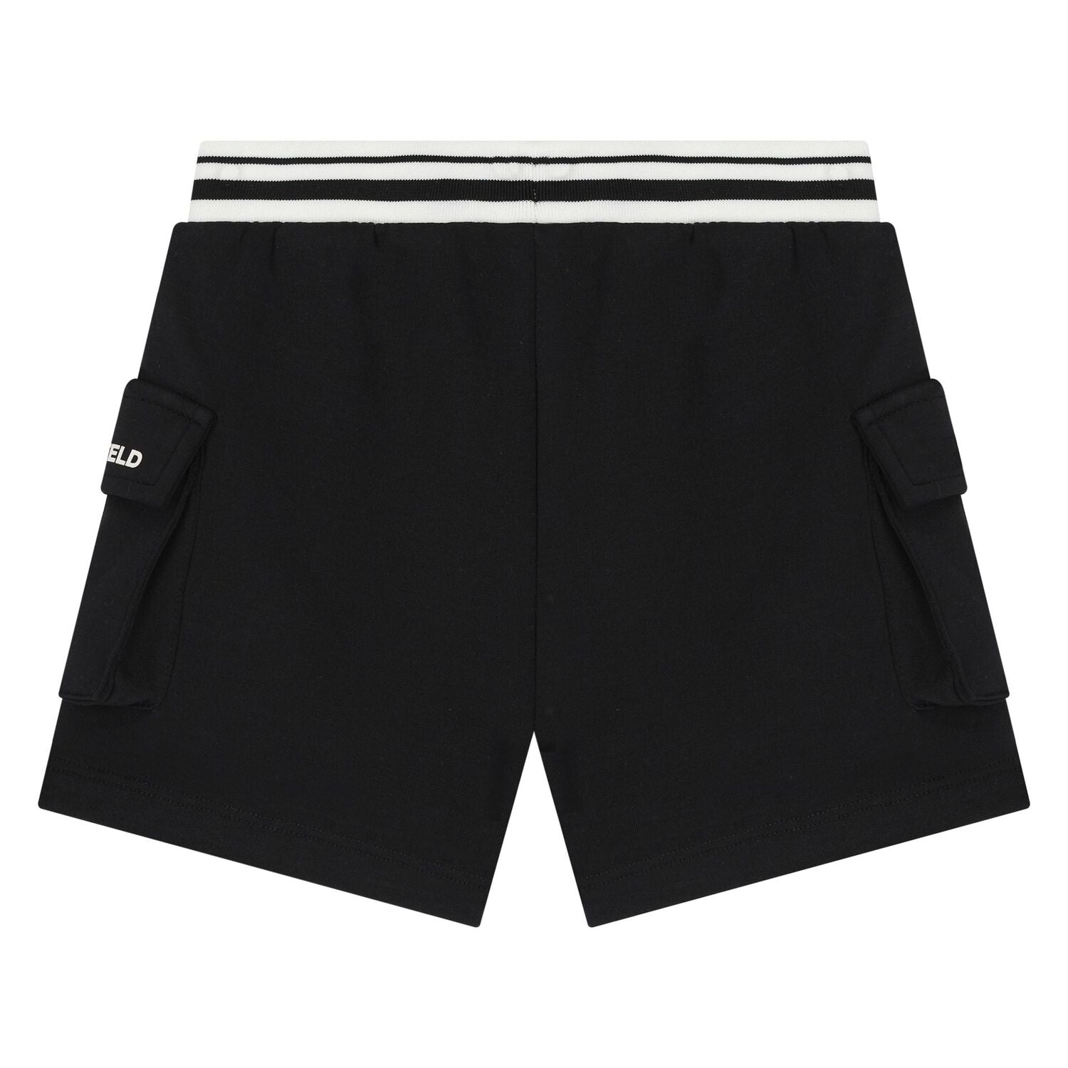 Karl Lagerfeld - Комплекти - Boys White & Black Ikonik Shorts Set - Love|Labels