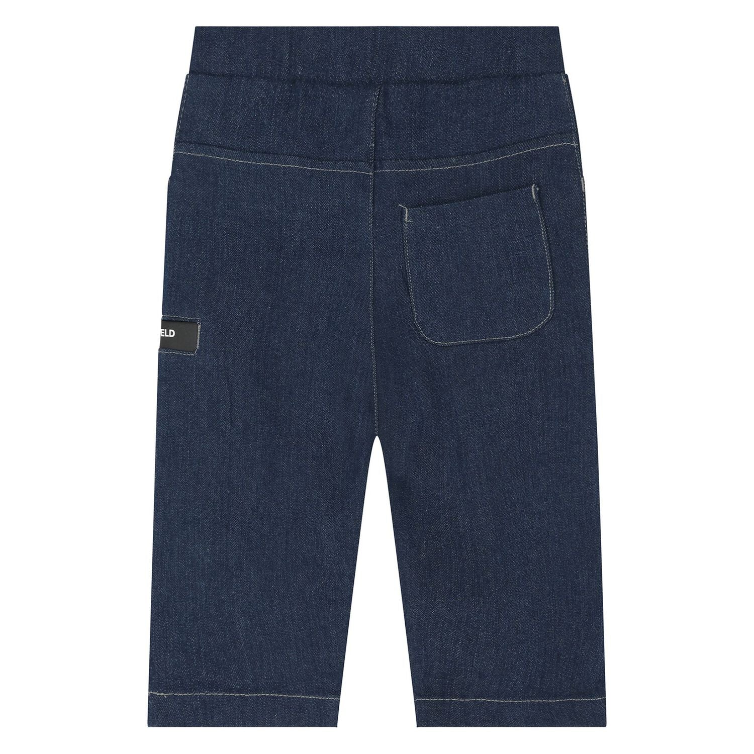 Karl Lagerfeld - Комплекти - Boys White & Blue Denim Trouser Set - Love|Labels