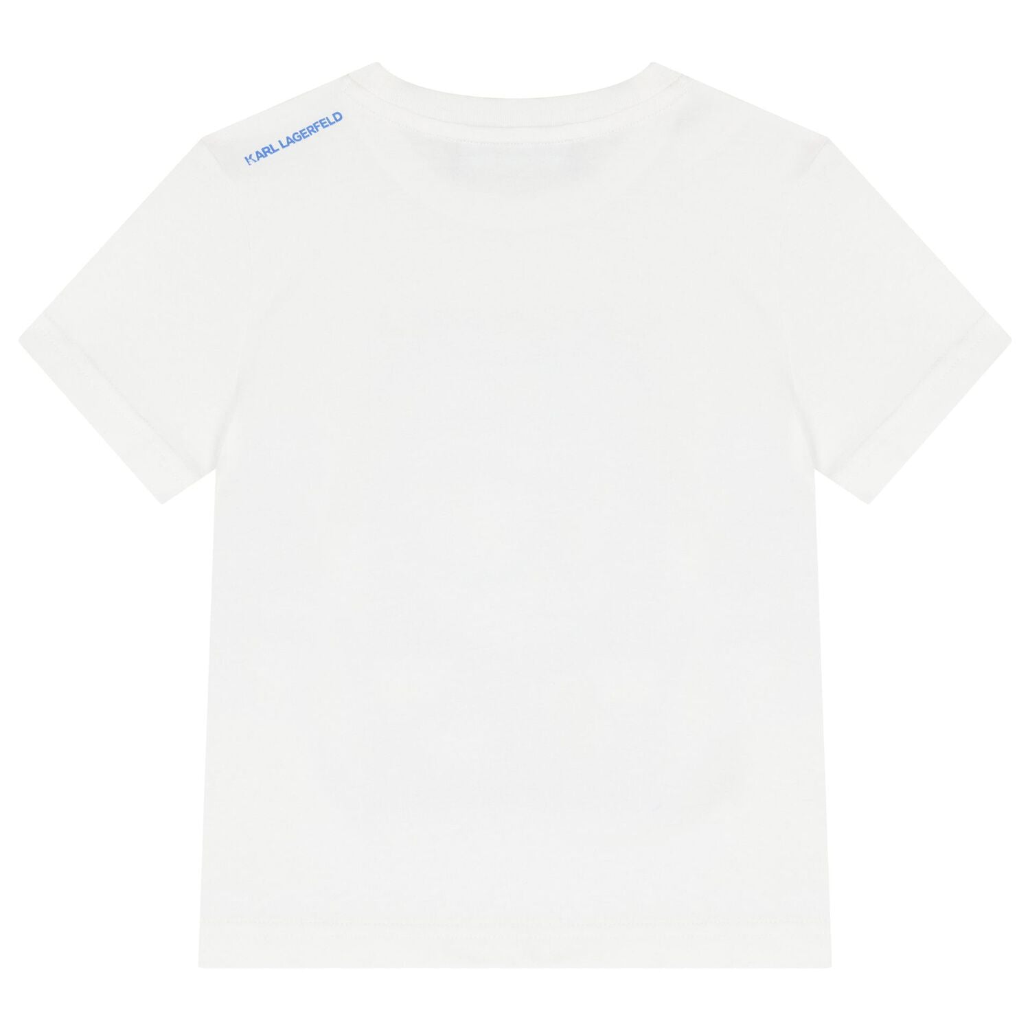 Karl Lagerfeld - Тениски - Boys White Ikonik Logo T-Shirt - Love|Labels