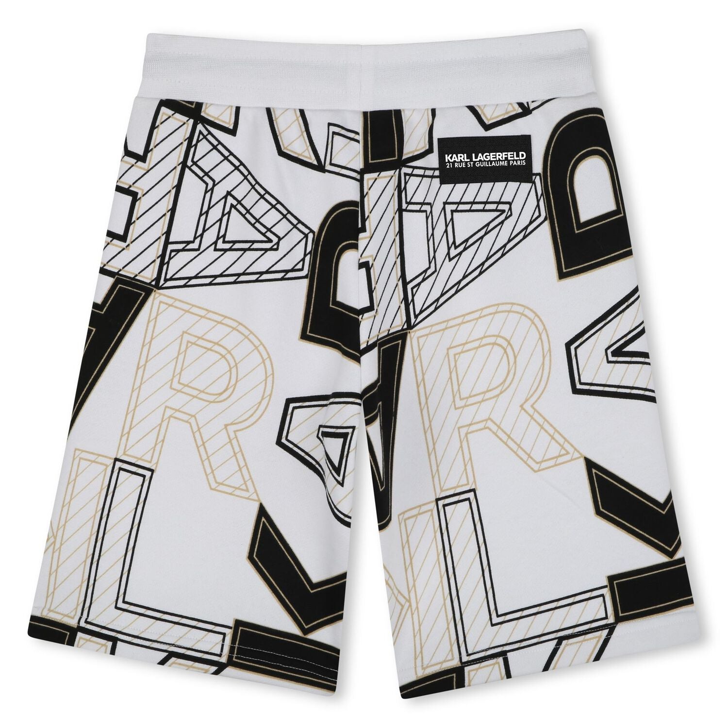Karl Lagerfeld - Шорти - Boys White Logo Shorts - Love|Labels