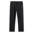 Karl Lagerfeld - Панталони - Denim Cotton Logo Pants - Love|Labels