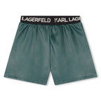 Karl Lagerfeld - Панталони - Faux Leather Shorts - Love|Labels