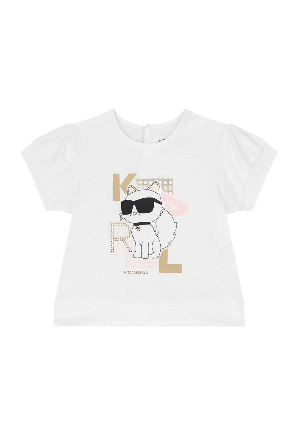 Karl Lagerfeld - Комплекти - Girls Pink And White Set - Love|Labels