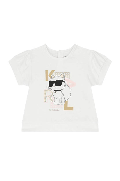 Karl Lagerfeld - Комплекти - Girls Pink And White Set - Love|Labels
