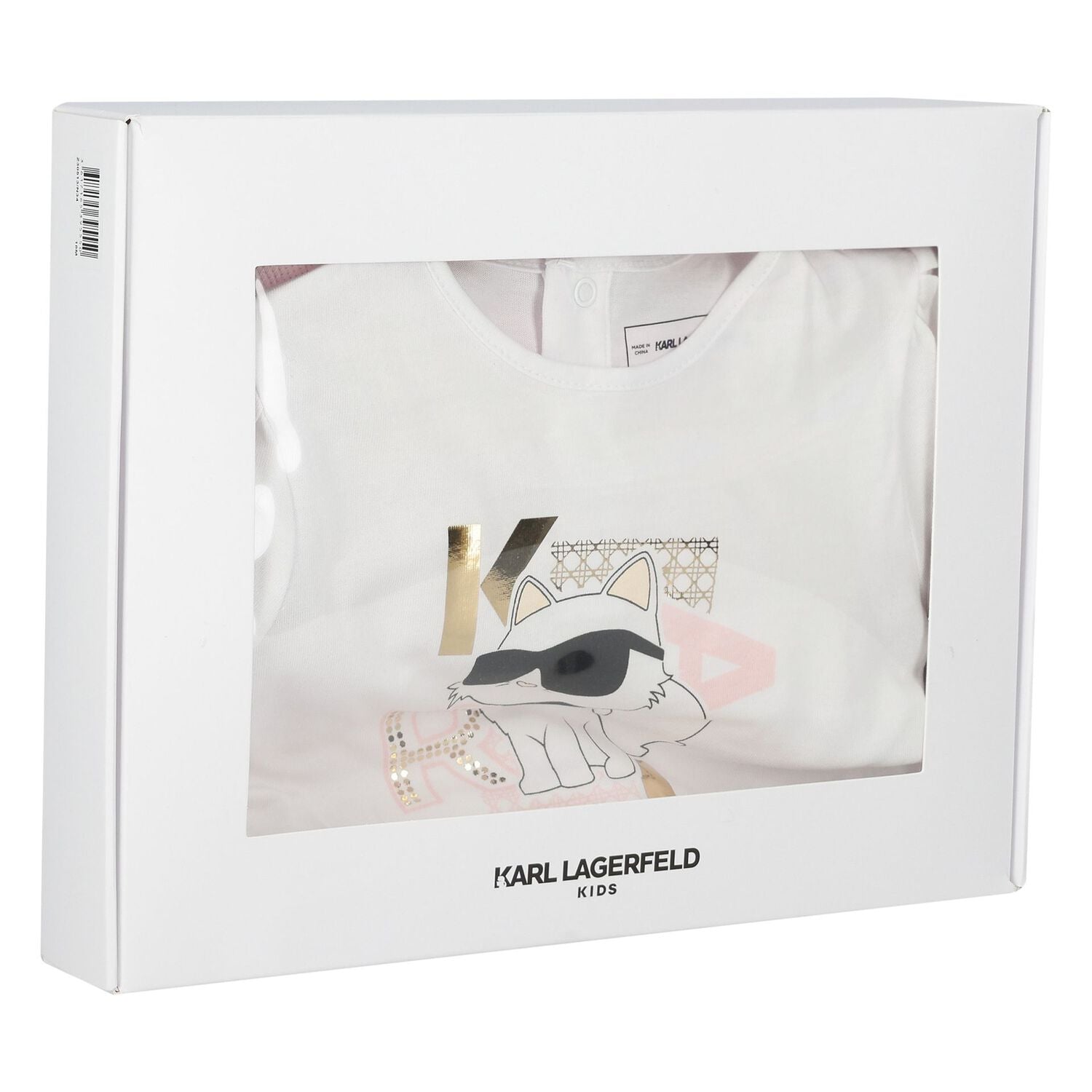 Karl Lagerfeld - Комплекти - Girls Pink And White Set - Love|Labels