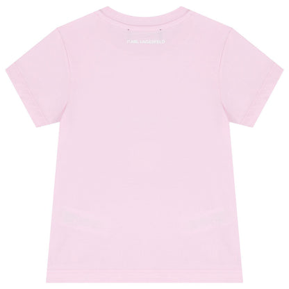 Karl Lagerfeld - Тениски - Girls Pink Choupette Logo T-Shirt - Love|Labels