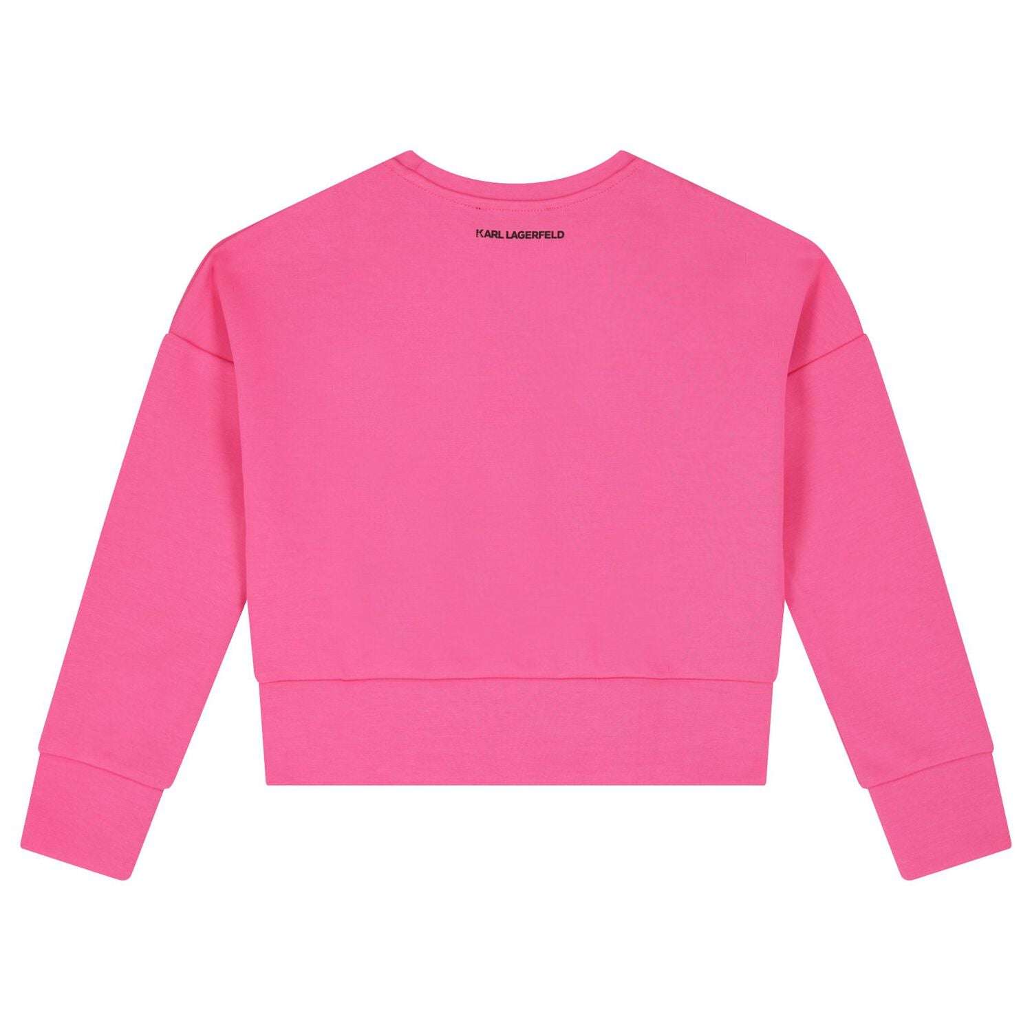 Karl Lagerfeld - Блузи - Girls Pink Ikonik Sweatshirt - Love|Labels