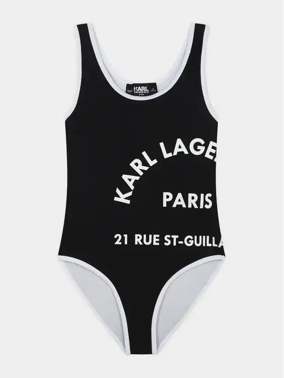 Karl Lagerfeld - Бански - Girls Rue ST - Guillame Swimsuit - Love|Labels