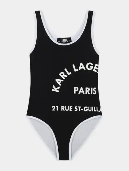 Karl Lagerfeld - Бански - Girls Rue ST - Guillame Swimsuit - Love|Labels