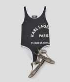 Karl Lagerfeld - Бански - Girls Rue ST - Guillame Swimsuit - Love|Labels