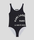 Karl Lagerfeld - Бански - Girls Rue ST - Guillame Swimsuit - Love|Labels