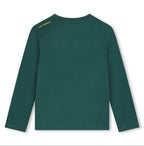 Karl Lagerfeld - Блузи - Green Logo Sleeved T-Shirt - Love|Labels