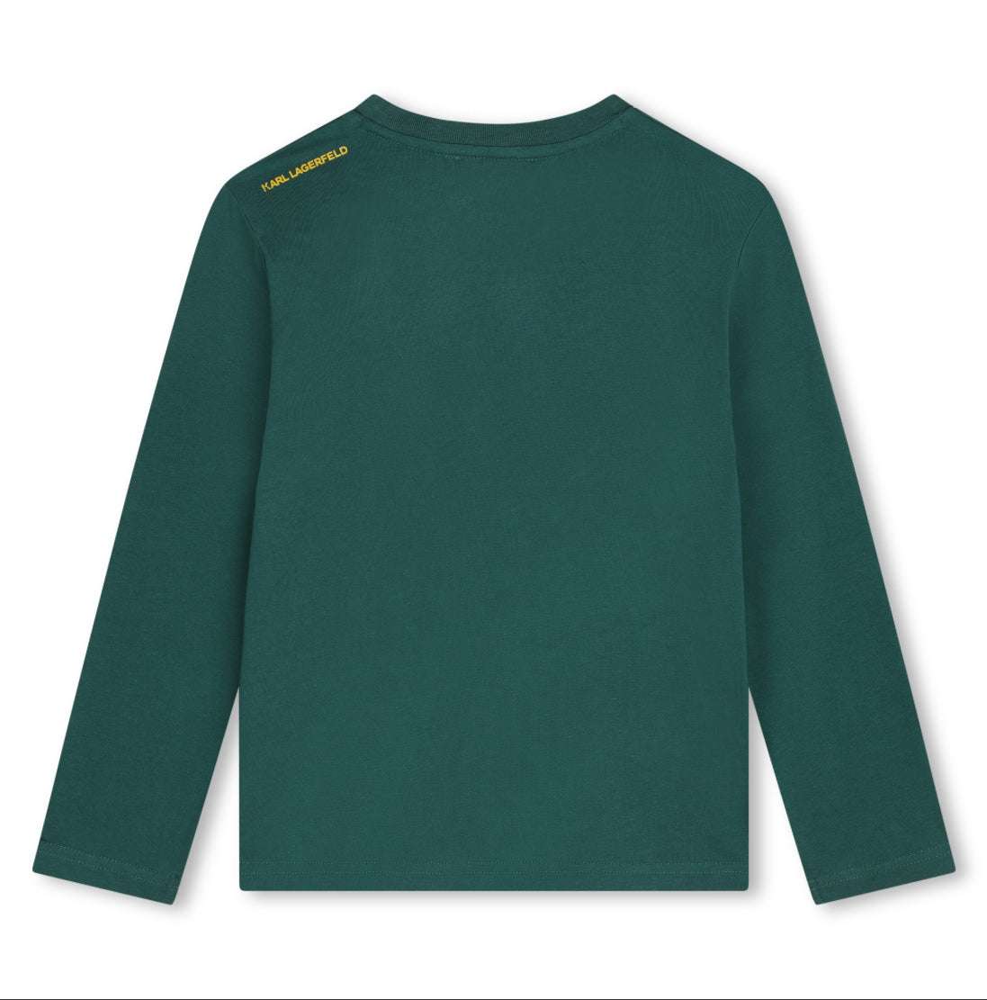 Karl Lagerfeld - Блузи - Green Logo Sleeved T-Shirt - Love|Labels