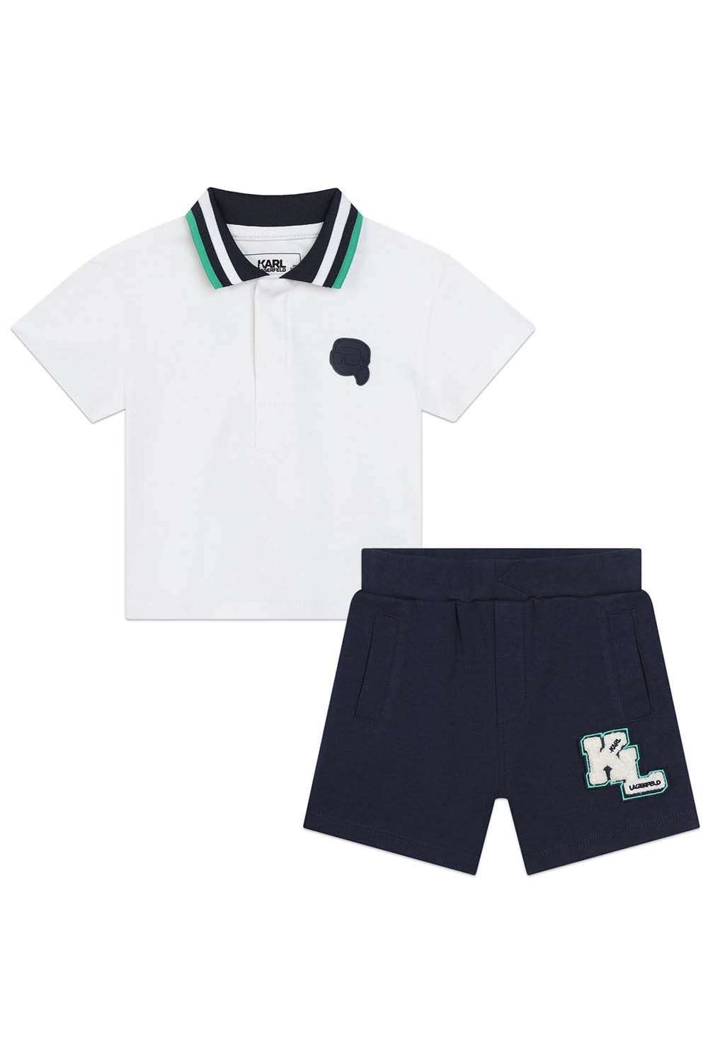 Karl Lagerfeld - Комплекти - Karlito White & Blue Set - Love|Labels