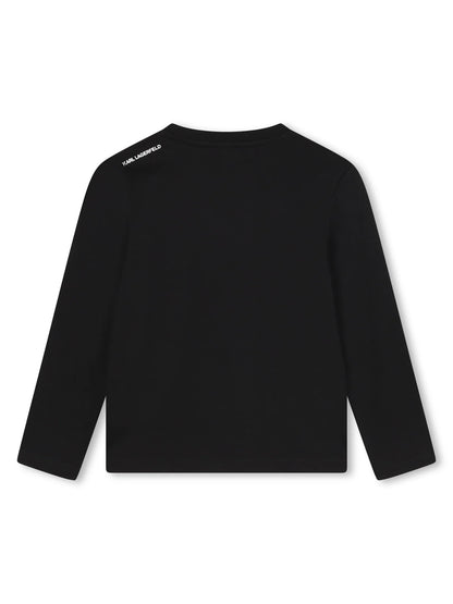 Long-Sleeve Black T-Shirt