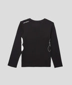 Karl Lagerfeld - Блузи - K/Ikonik Long Sleeve T-Shirt - Love|Labels