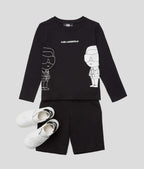 Karl Lagerfeld - Блузи - K/Ikonik Long Sleeve T-Shirt - Love|Labels