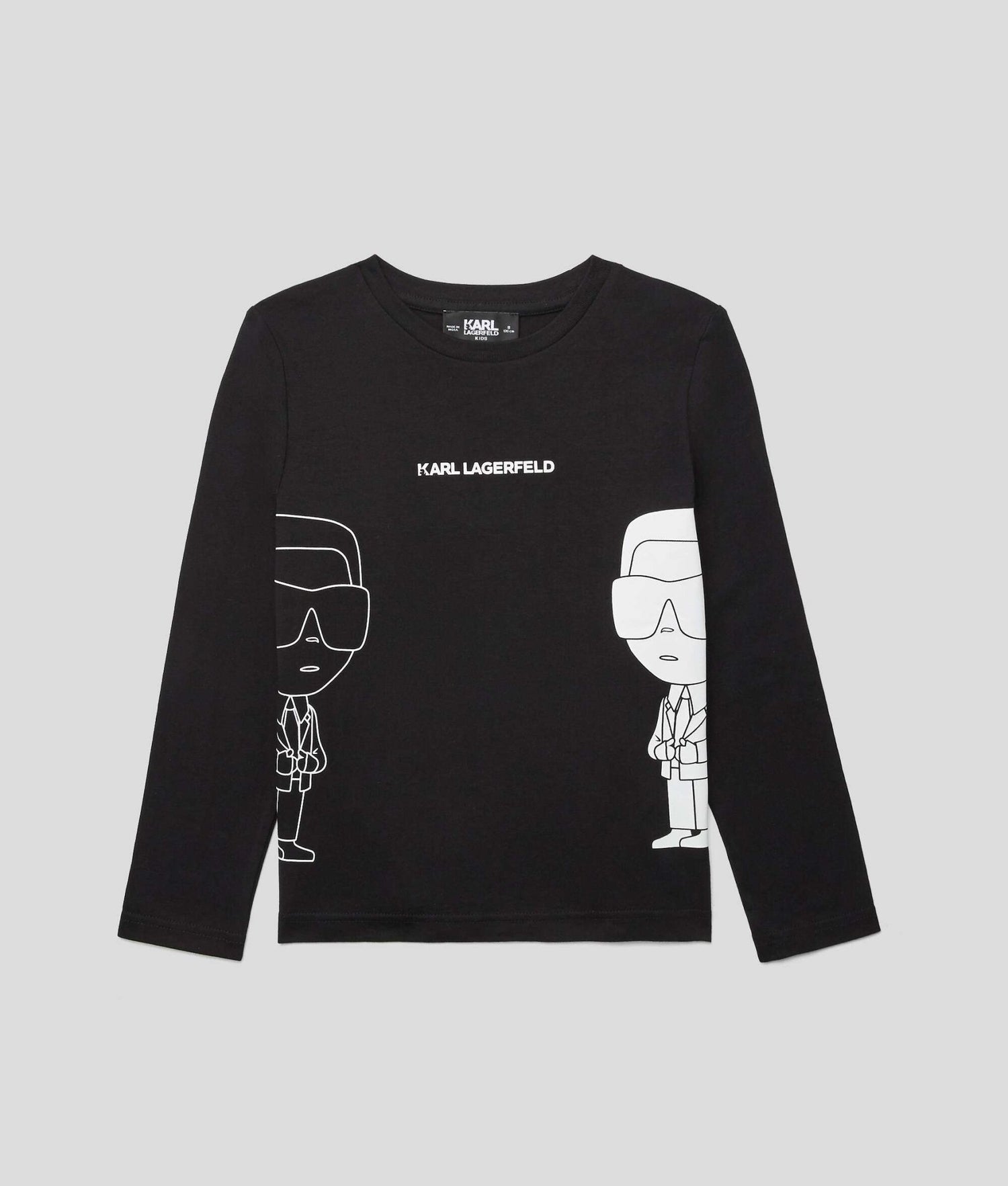 Karl Lagerfeld - Блузи - K/Ikonik Long Sleeve T-Shirt - Love|Labels