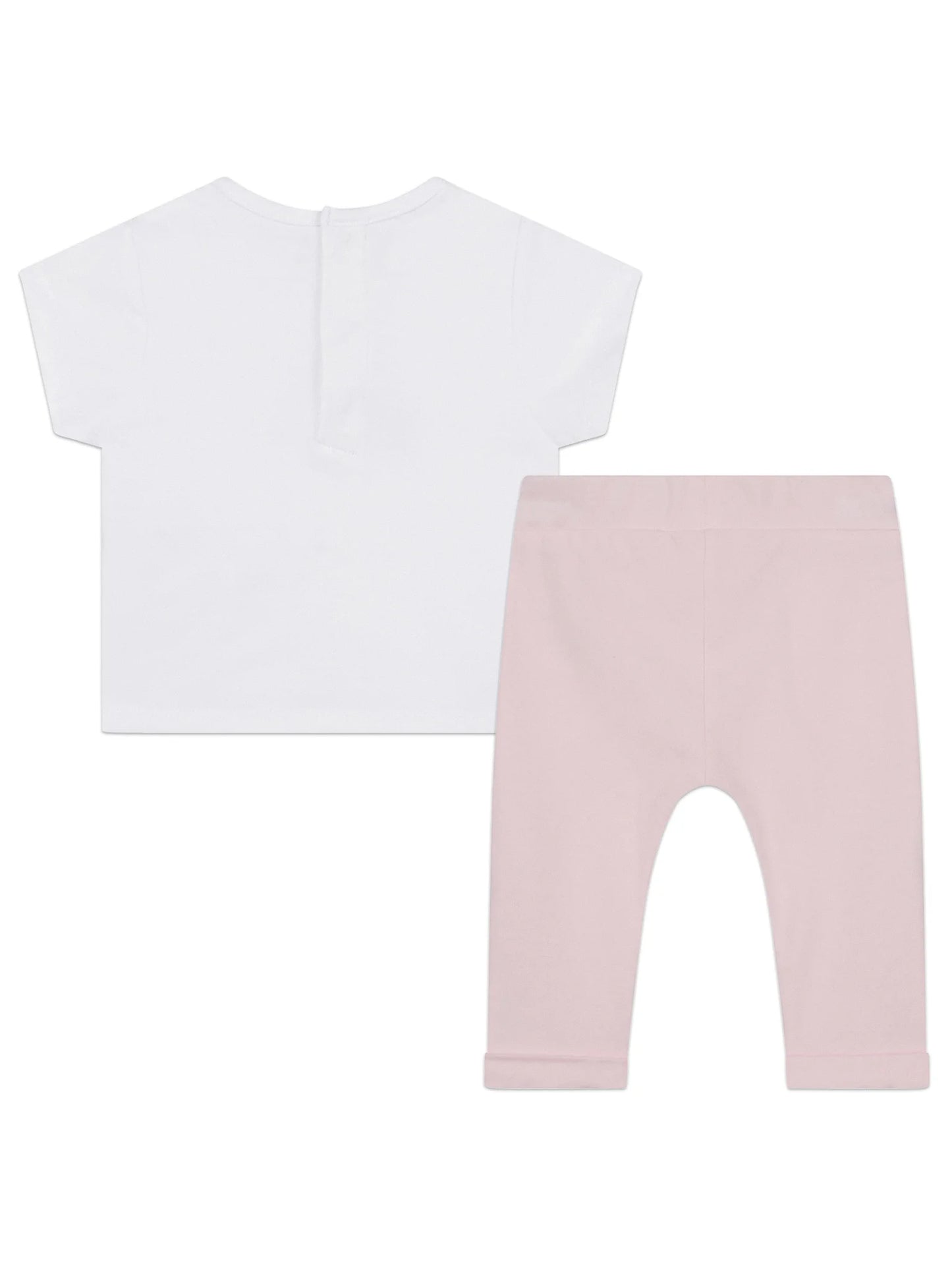 Choupette White/Pink Baby Set