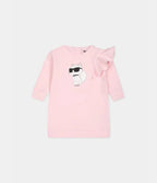 Karl Lagerfeld - Рокли - Pink Ikonik Choupette Dress - Love|Labels