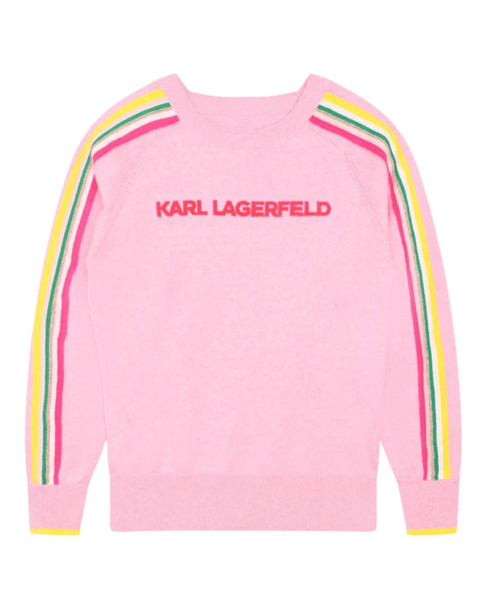 Karl Lagerfeld - Блузи - Pink Stripes Sweater - Love|Labels