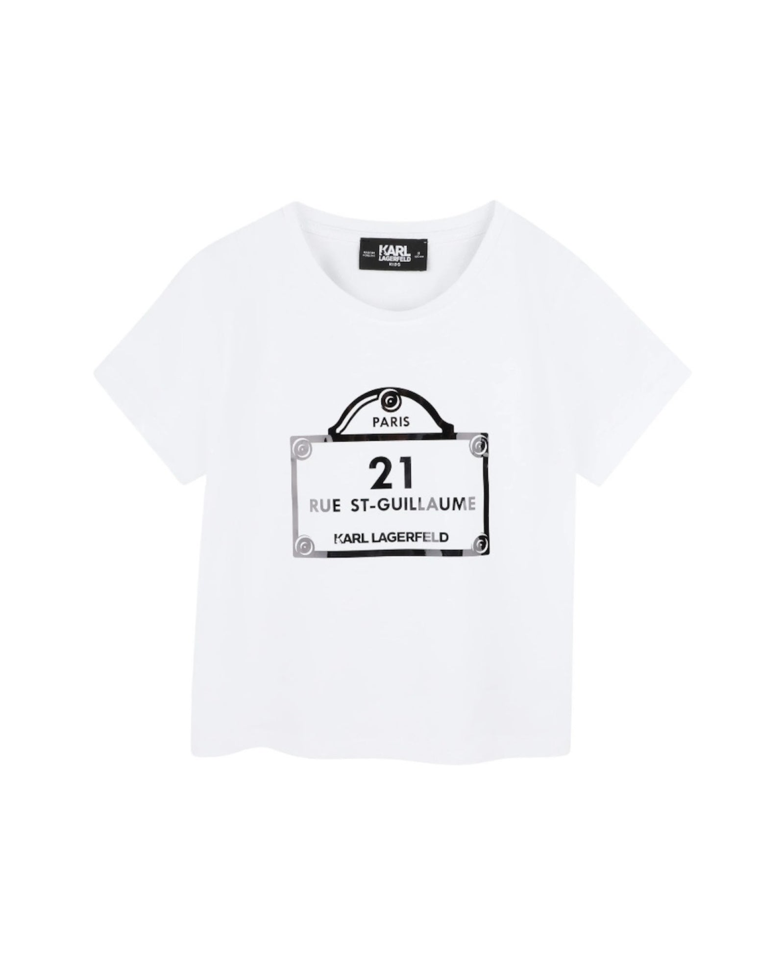 Karl Lagerfeld - Тениски - Short Sleeve White T-Shirt - Love|Labels