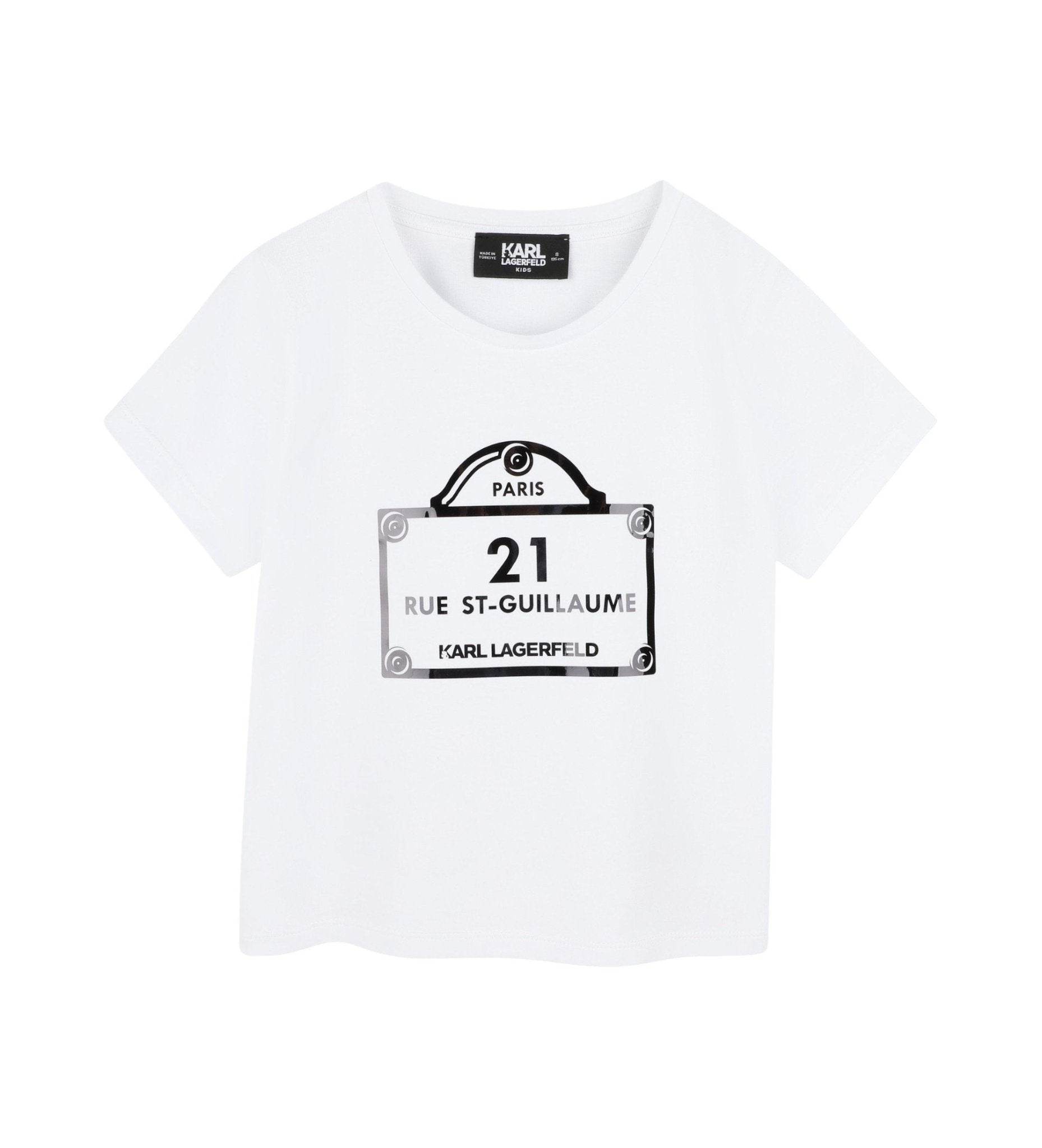 Karl Lagerfeld - Тениски - Short Sleeve White T-Shirt - Love|Labels
