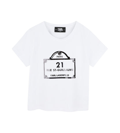 Karl Lagerfeld - Тениски - Short Sleeve White T-Shirt - Love|Labels