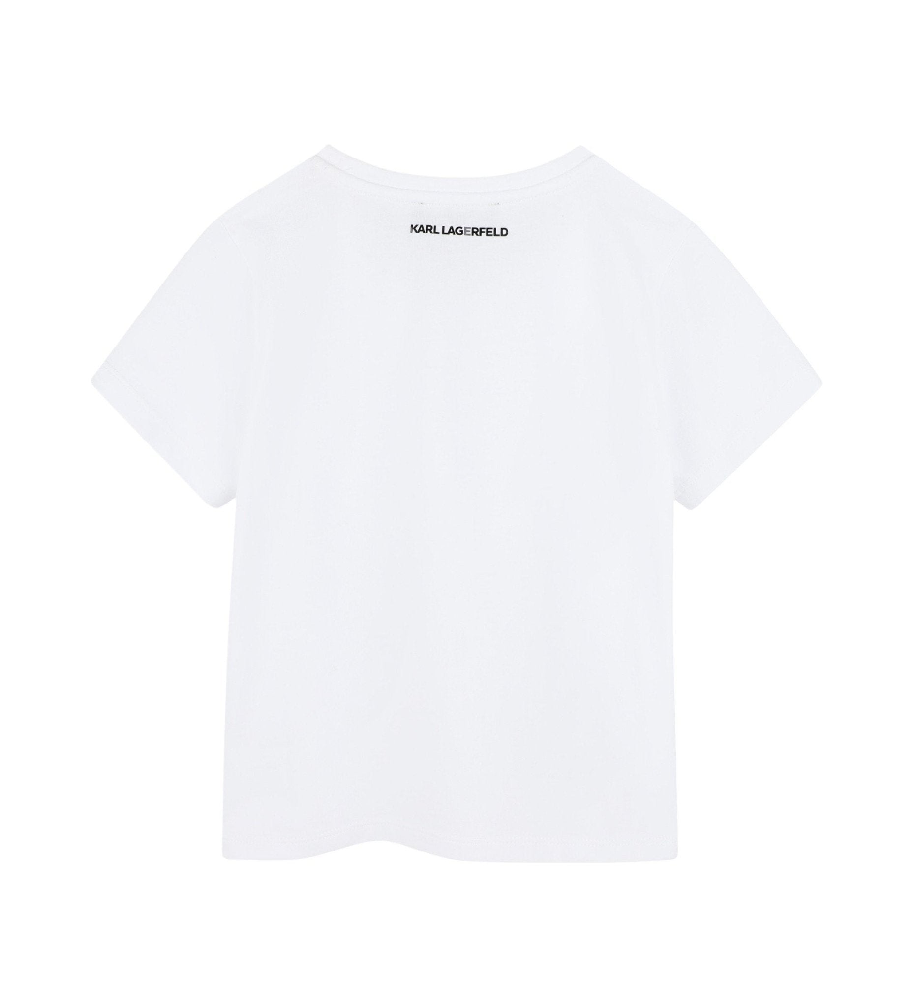Karl Lagerfeld - Тениски - Short Sleeve White T-Shirt - Love|Labels