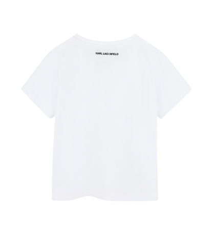 Karl Lagerfeld - Тениски - Short Sleeve White T-Shirt - Love|Labels