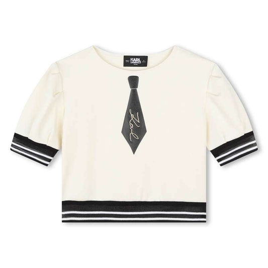 Karl Lagerfeld - Блузи - Tie Illusion Top - Love|Labels
