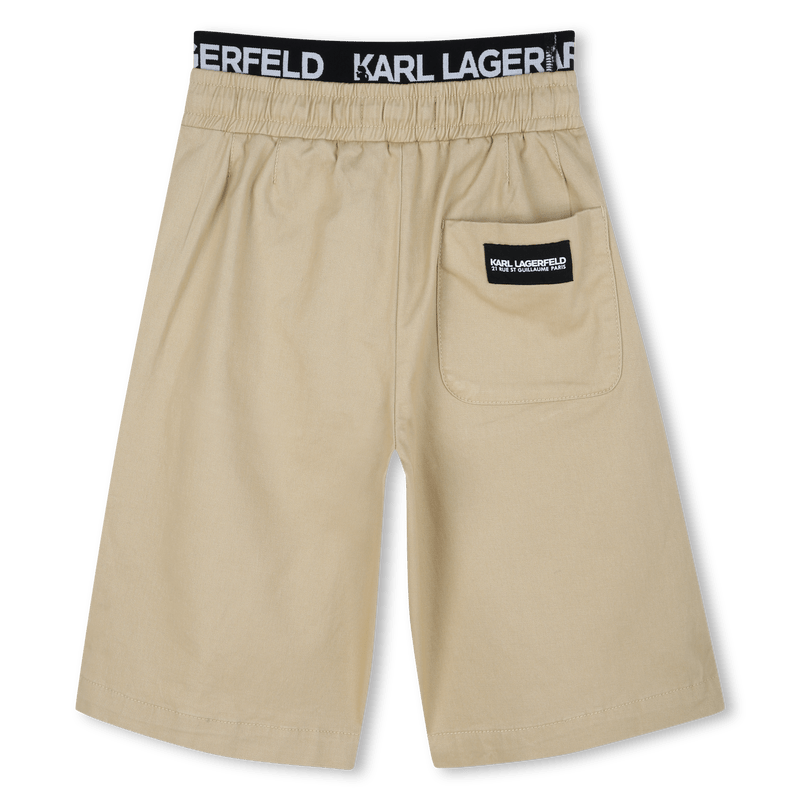 Karl Lagerfeld - Шорти - Twill Bermuda Shorts - Love|Labels