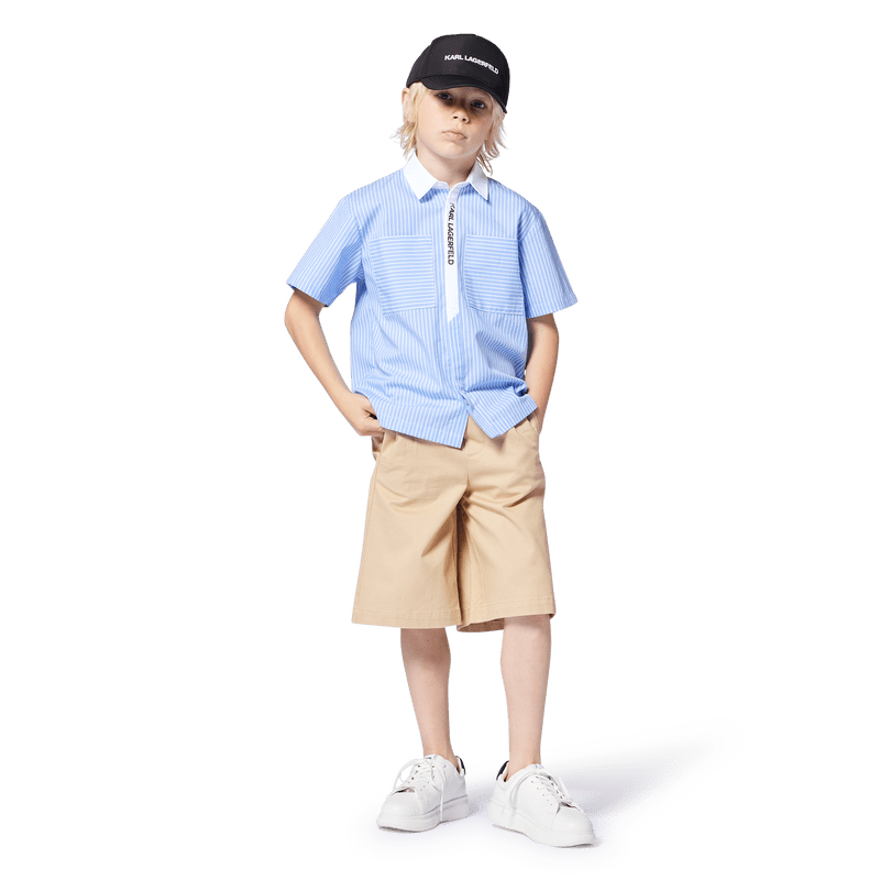 Karl Lagerfeld - Шорти - Twill Bermuda Shorts - Love|Labels