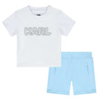 Karl Lagerfeld - Комплекти - While/Blue Logo Baby Set - Love|Labels