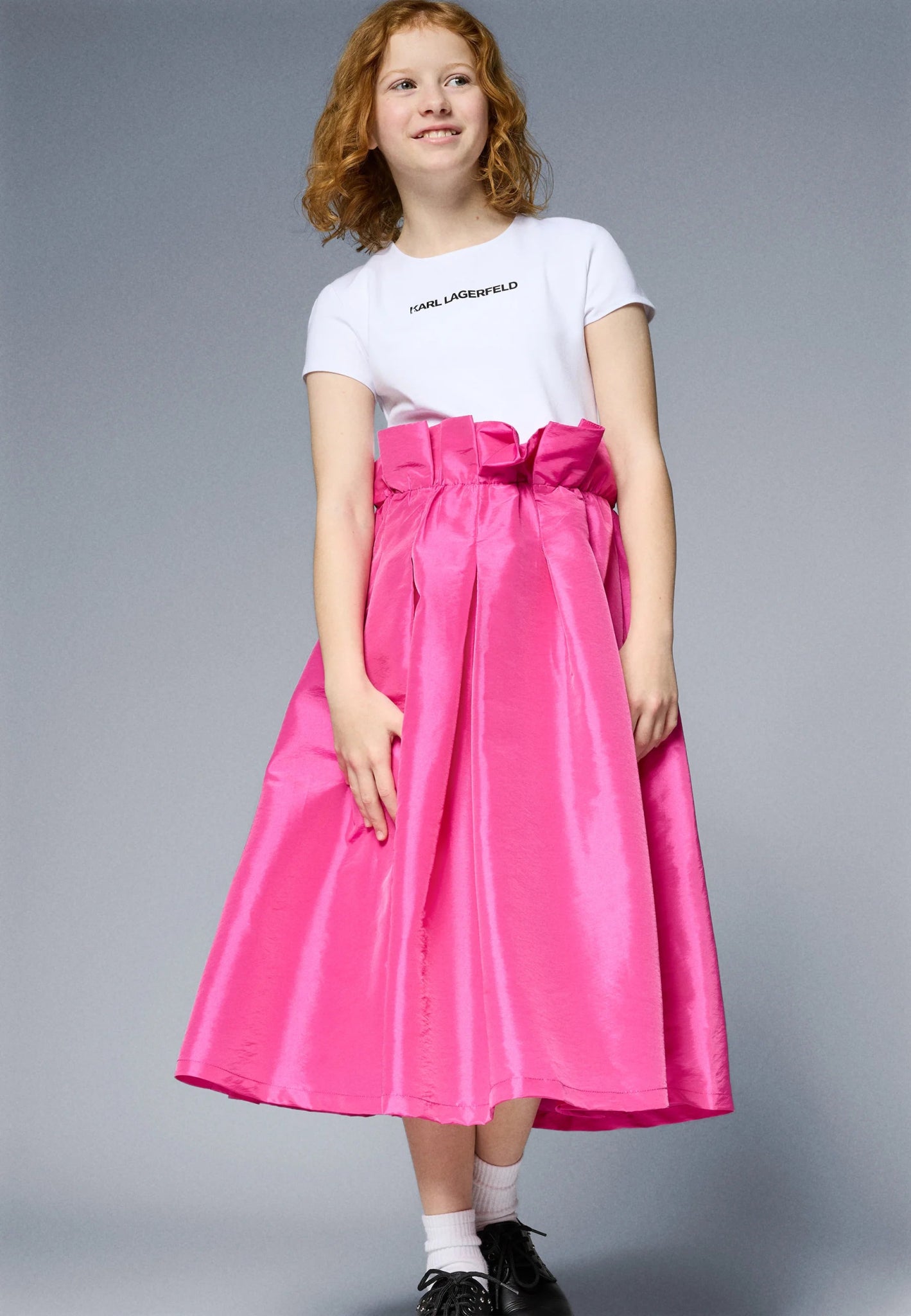 Karl Lagerfeld - Рокли - White And Pink Dress - Love|Labels