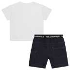 Karl Lagerfeld - Комплекти - White & Blue Karlito Set - Love|Labels