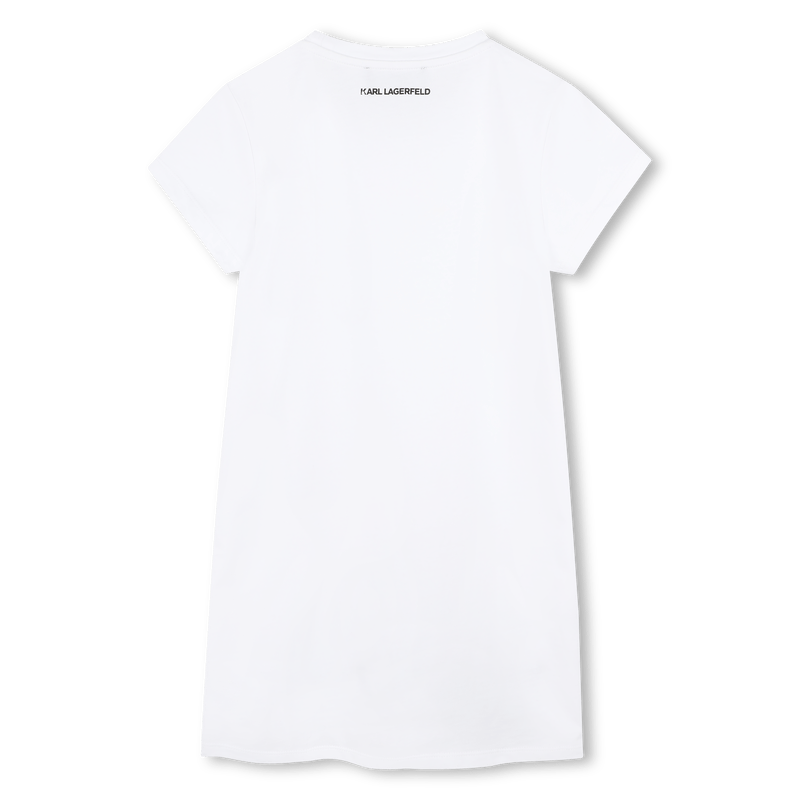 Karl Lagerfeld - Рокли - White Embroidered Dress - Love|Labels