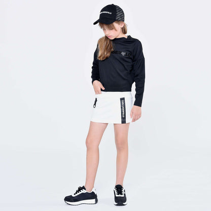 Karl Lagerfeld - Поли - White Logo Mini Skirt - Love|Labels